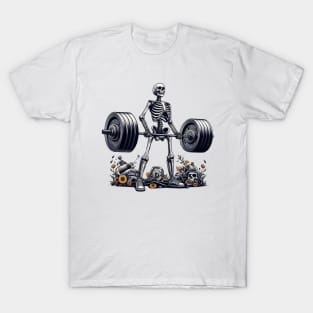 Deadlift Skeleton T-Shirt